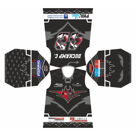 Maillot noir - section roller