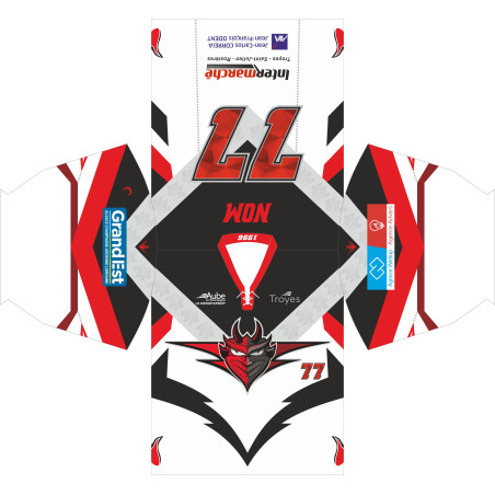 Maillot blanc - section roller